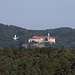 Blick zum Schloss Hrubá Skála (Zoom)