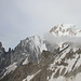 Mont Blanc, noch etwas im Dunst