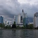 dunkle Wolken über Frankfurt