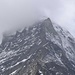 so sah der Berg aus am Tage unserer Tour: Schnee ab der Solvayhütte