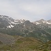 Blick zu Bergen auf der Westseite des Turtmanntals