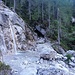 Aufstieg Richtung Lückelescharte - Wasserfall