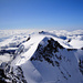 Gipfelaussicht von der Dufourspitze.<br />Zumsteinspitz 4563m / Signalkuppe 4554m<br />