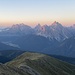 Erste Sonnenstrahlen in den Sextner Dolomiten