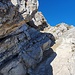 Aufstieg zum Valun Blanch (Vallon Bianco) – letzter Aufschwung zum Gipfel<br />