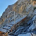 Aufstieg zum Valun Blanch (Vallon Bianco) - interessante Brücke<br />