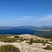 letzter Tiefblick auf Krk und die Insel Cres...