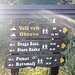 Abzweiger ab der Hauptstrasse zum Zubringer Veli Vrh und Obzovo...