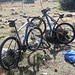 zurück beim Bike-Depot: jetzt fängt der Spass ja erst richtig an...; wir rollen über 500Höhenmeter zurück zum Campingplatz...