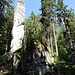 Weißer Felsturm