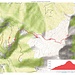 Monte Pisello da Albaredo: mappa