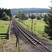 Bahnstrecke in Hammerunterwiesenthal