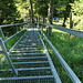 Die Treppe, Einstieg in den Abstieg vom Stanserhorn