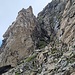 Das kurze Kamin beim Oberhorn