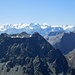 Igl Compass (3015 m)<br />Blick nach Süden zur Berninagruppe