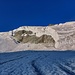 Salto del ghiacciaio da aggirare al ritorno dal Dent des Rosses