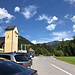 Johnsbach - Hier, am Parkplatz der Hesshütte, befindet sich der Ausgangs- und Endpunkt der heutigen Tour (Foto nach der Rückkehr am Nachmittag).