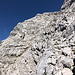 Im Aufstieg zum Hochtor (Josefinensteig) - Wenige Minuten vor Erreichen des Gipfels.