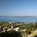 Blick über Topici hinaus aufs Meer und die Insel Brac
