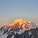 Lever de soleil sur le Mont Blanc 