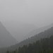 Am Morgen gab es in Bergün ein richtiges Gewitter.