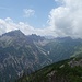über dem Talschluss des Birkentals die mächtige Leilachspitze, 2273m