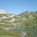 Zürser See mit Madloch und Madlochspitze