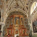 Un altare tedesco nella chiesa di Santa Maria.