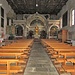 La chiesa di Santa Maria con la sua navata unica.