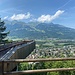 Aussichtsplattform des Waldlehrpfades von Vaduz.<br /><br /><br />
