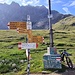 <b>Passo San Giacomo (2313 m). È il punto più settentrionale del Piemonte. <br />Le quote non sono concordi: sulla CNS si legge 2306 m, sul segnavia 2313 m, in Wikipedia 2308 m.</b>