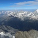 Gipfelblick auf Matterhorn und Weisshorn