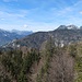 Monte Ghisniz und Monte Scinauz im Westen.