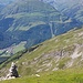 Steinmann am Gipfel des Muttekopf 