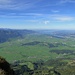 Top-Panorama auf dem Chüemettler - die Linthebene und der Zürichsee