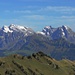 Die höchsten Berge des Alpsteins auf einem Bild: Säntis - Altmann - Wildhuser Schafberg (v. l.)