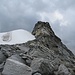 Auf dem Weg zum sehr steilen Gipfelaufbau des Breithorns