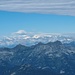 Aussicht zu den Gipfeln der VAV (vorne) und zu den grossen Wallisern 
