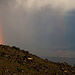 Tag 3 (22.7.):<br /><br />Wie jeden späten Nachmittag oder am frühen Abend kamen Gewitter von der iranischen Gernze her zum Ararat hinüber. Am ersten Abend wurde das Lager 1 allerdings von direktem Niederschlag verschont, dafür war ein wunderschöner Doppelregenbogen zu sehen.