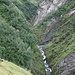 Blick durch die Schlucht talaufwärts Richtung Alp de Rog
