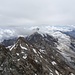 Gipfelblick vom Lagginhorn nach Süden zum Weissmies