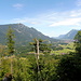 Am Höhenweg zurück zum Eibsee mit Blick auf Garmisch