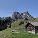 Postkartenmotiv: Aggenstein mit Bergwachthütte