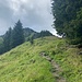 Im Aufstieg gegen Jäntli.<br /><br /><br />