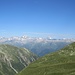 Fernblick zu den Berner Alpen
