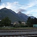 Grand Chavalrad in der Bildmitte - vom Bahnhof Martigny aus gesehen