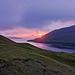 Endlich doch noch: mein erster Sonnenaufgang auf den Färöern, obwohl ich seit zwei Wochen fast jeden Morgen früh aufstehe...