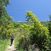 aus dem Ort hinaus