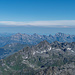 Le Pleureur (3.704 m): Blick in die Muveran-Gruppe