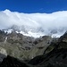 Gruppo Bernina tra le nuvole